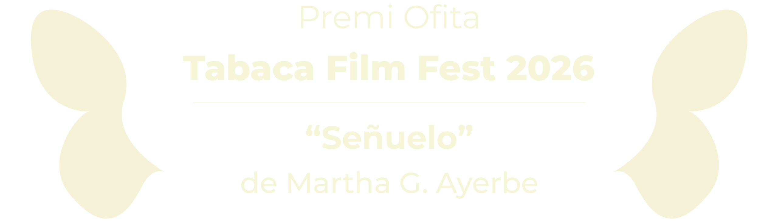 OFITA-PREMI Premi Ofita - Tabaca Film Fest 2026